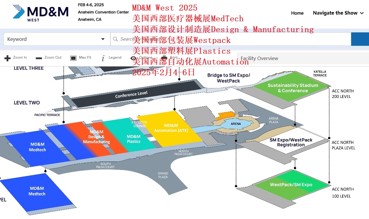 2025年美國安納海姆西部醫(yī)療器械展MD&M West 2025 MedTech